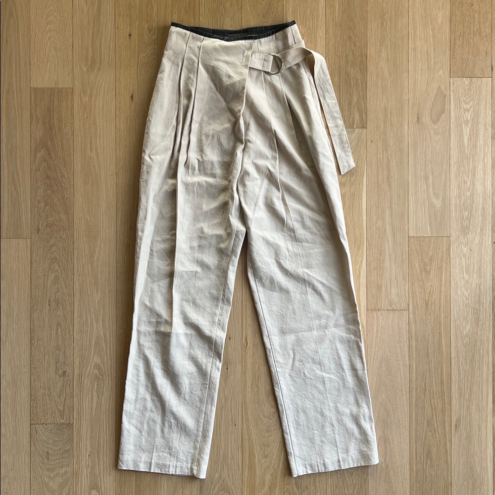 Frankie Shop Cream Trousers